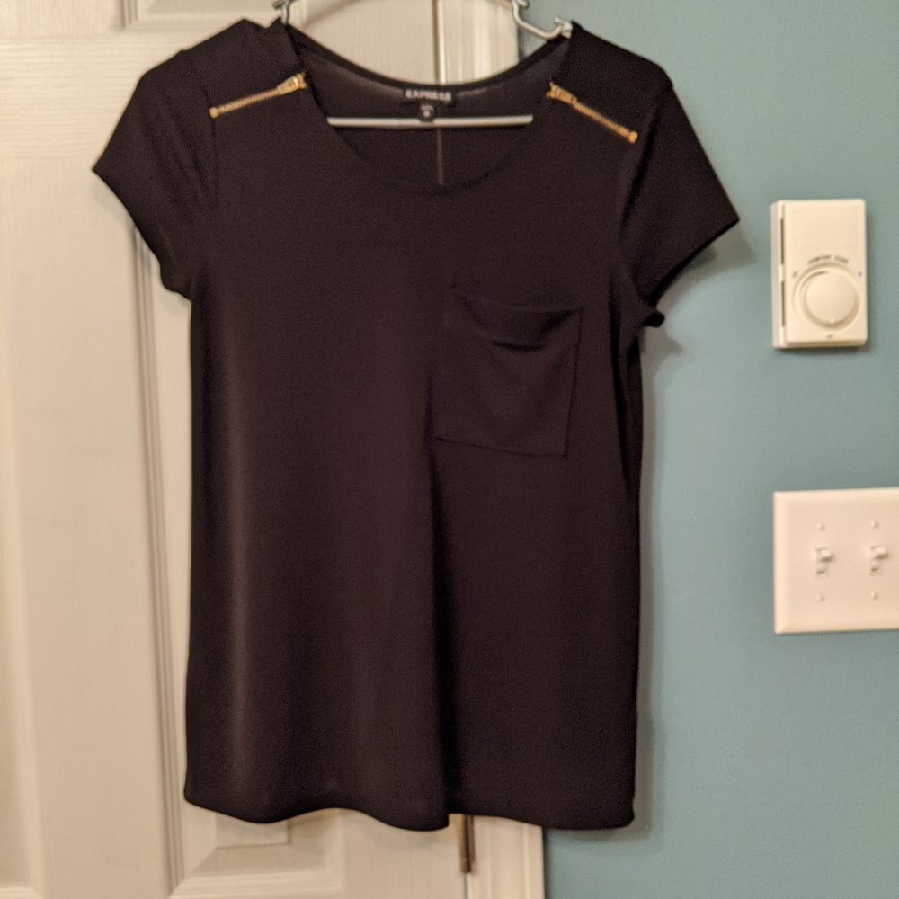 Express Shirt, Black, XS
